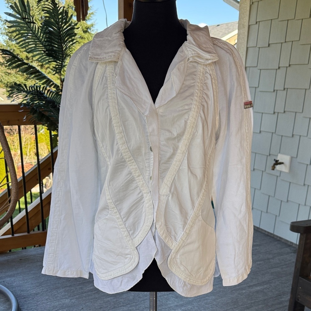 Beate Heyman Street Couture | Linen Blend Blazer / Coat